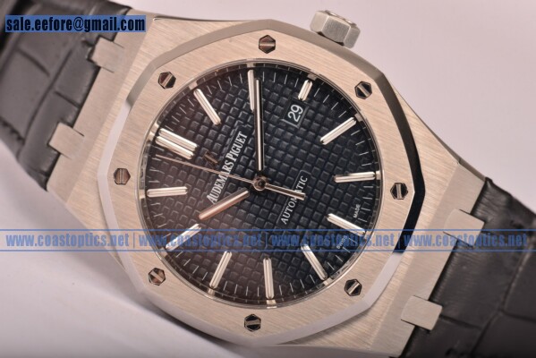 Audemars Piguet Royal Oak Watch Steel 15154BC.ZZ.D004CU.02Blk (BP) Perfect Replica